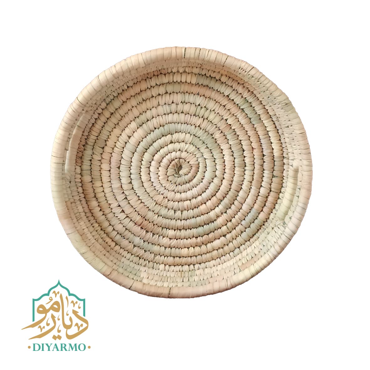 سینی حصیری دسته دار قطر 40 سانت – کد DM07
