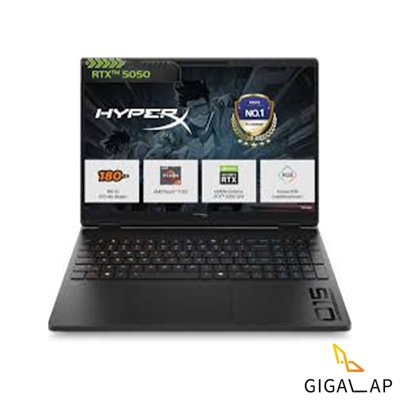 لپ تاپ HP Omen Hyper X | i7 14650HX|24GB |1TB SSD| 8GB RTX 5060 |15.6″2K 180Hz — تصویر ۲