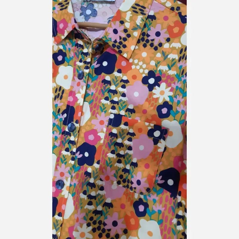شومیز وارداتی زنانه سایز XL مناسب سایز 42 تا 44 — تصویر ۲