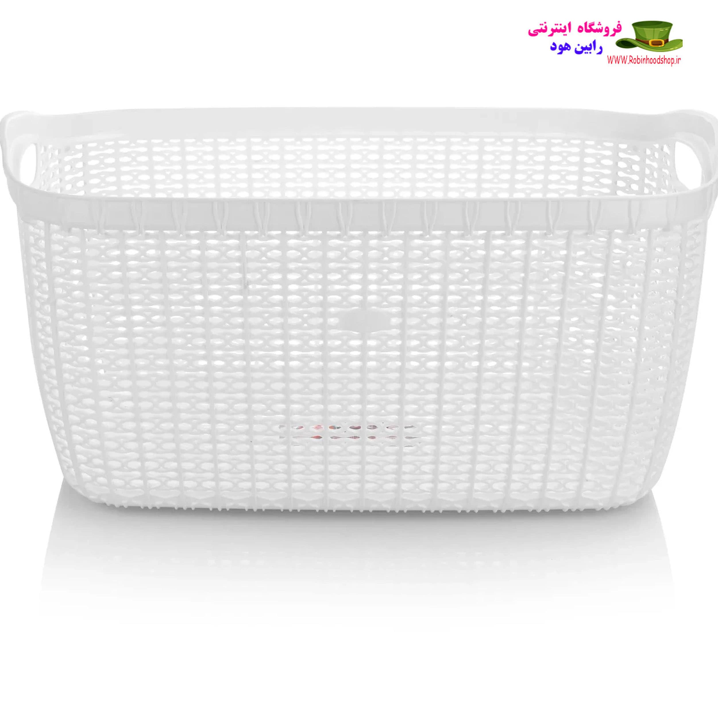 سبد رخت بیضی روشا ۲۷ لیتری