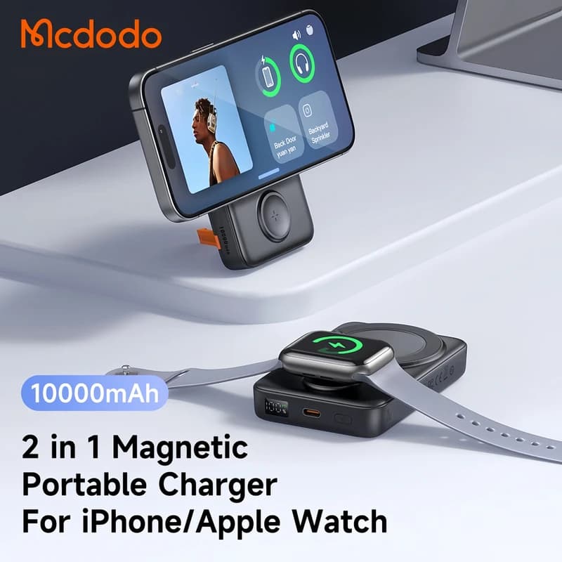پاور بانک 20 وات مک دودو مدل MC-146 ظرفيت 10000 ميلي آمپر ساعت — تصویر ۲