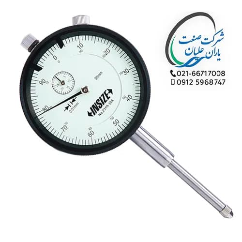 ساعت اندیکاتور کورس بلند ۲۰ میلی‌متر مدل 2310-20FA اینسایز (INSIZE)