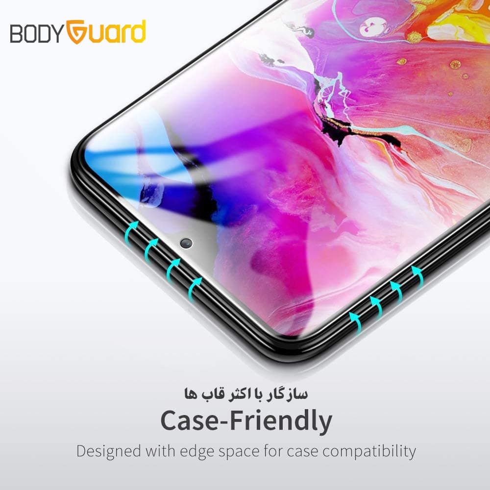محافظ صفحه نمایش بادیگارد مدل FX مناسب برای گوشی موبایل شیائومی Mi 11T / 11T Pro — تصویر ۴