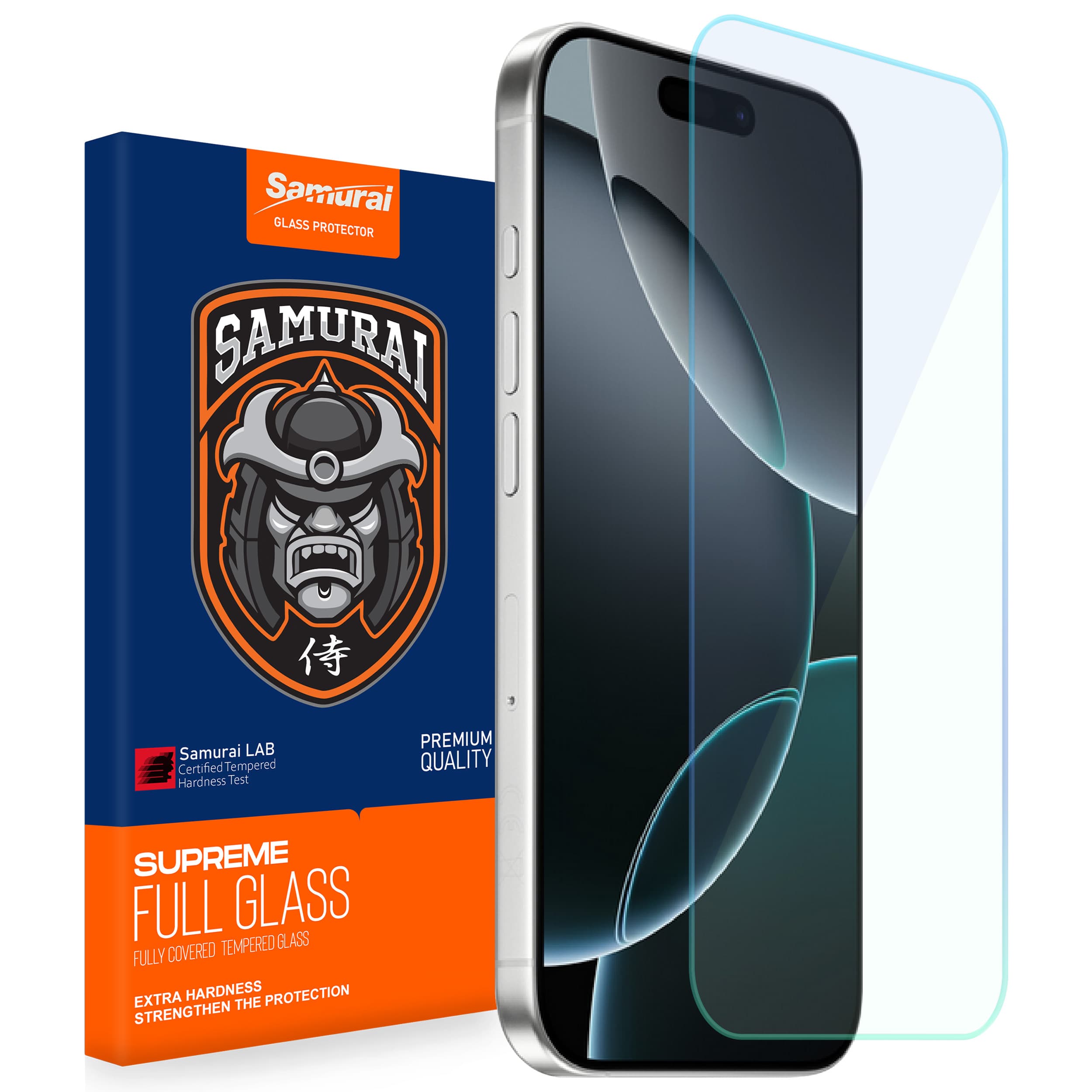 محافظ صفحه نمایش سامورایی مدل Invisiglass مناسب برای گوشی موبایل اپل iPhone 16 Pro