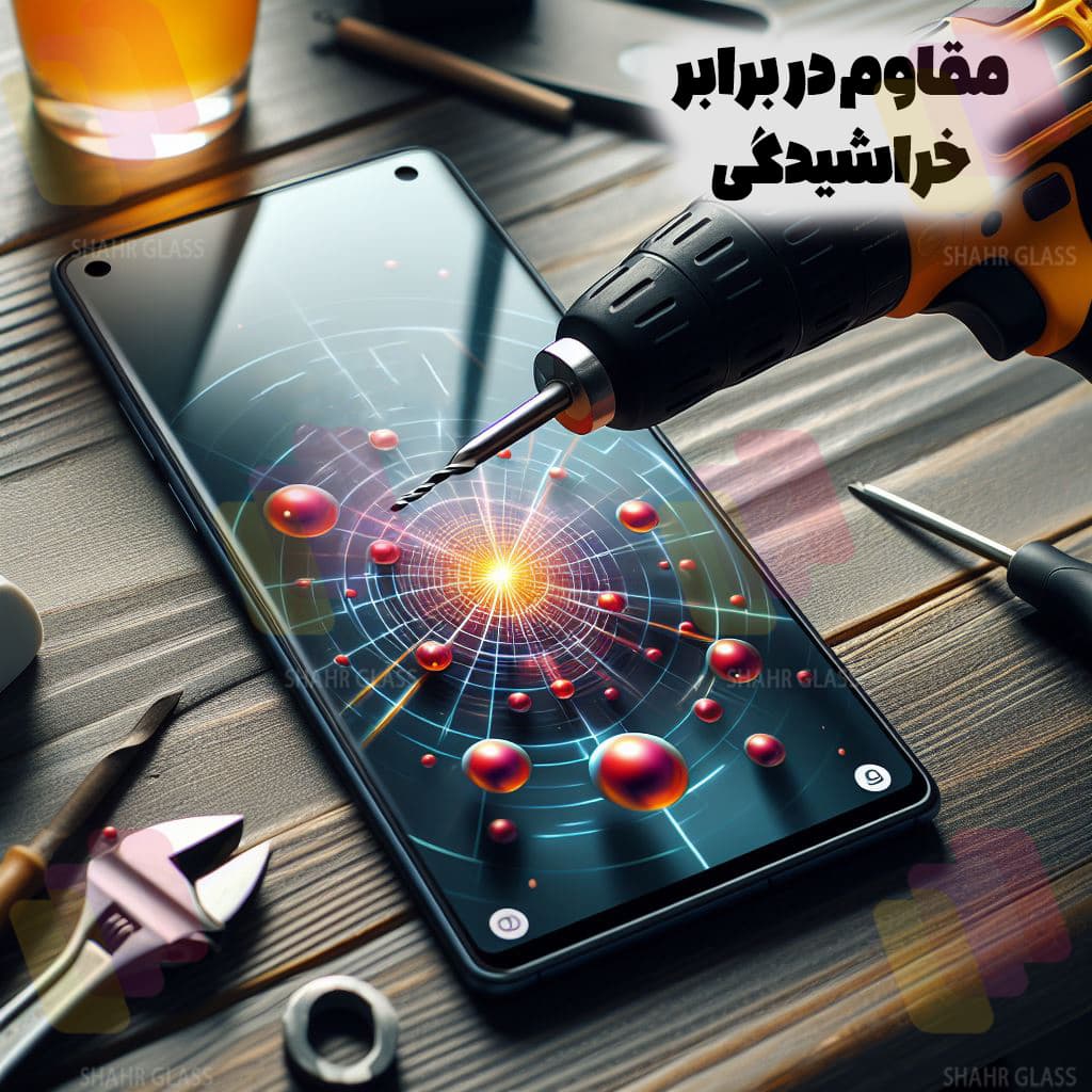 محافظ صفحه نمایش شهر گلس مدل NDUS مناسب برای گوشی موبایل سامسونگ Galaxy A14 4G / 5G — تصویر ۳