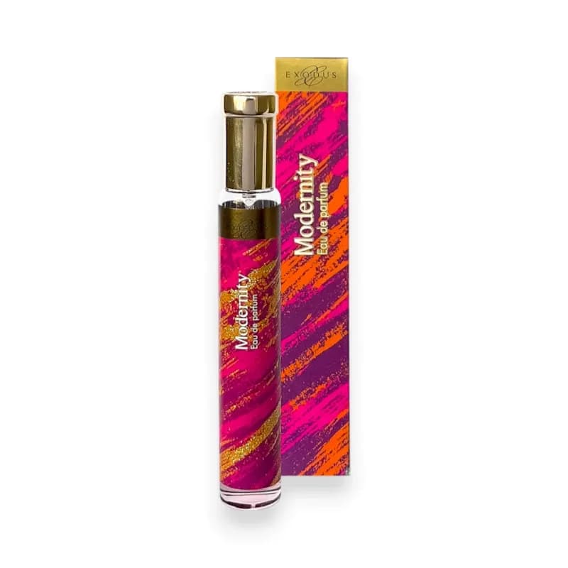 عطر ادکلن جیبی اگزودوس مدل مدرنیتی زنانه (مشابه جوسی کوتور ویوا لا جوسی) – ۳۰ میلی‌لیتر