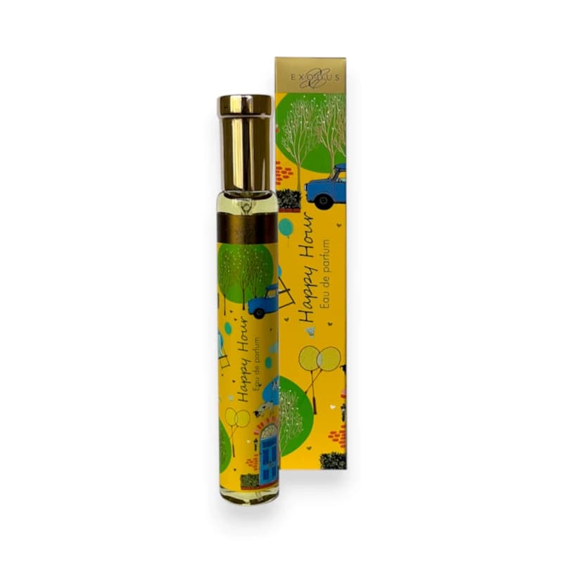 عطر ادکلن جیبی اگزودوس مدل هپی اور زنانه (مشابه آزارو وانتد گرل) – ۳۰ میلی‌لیتر