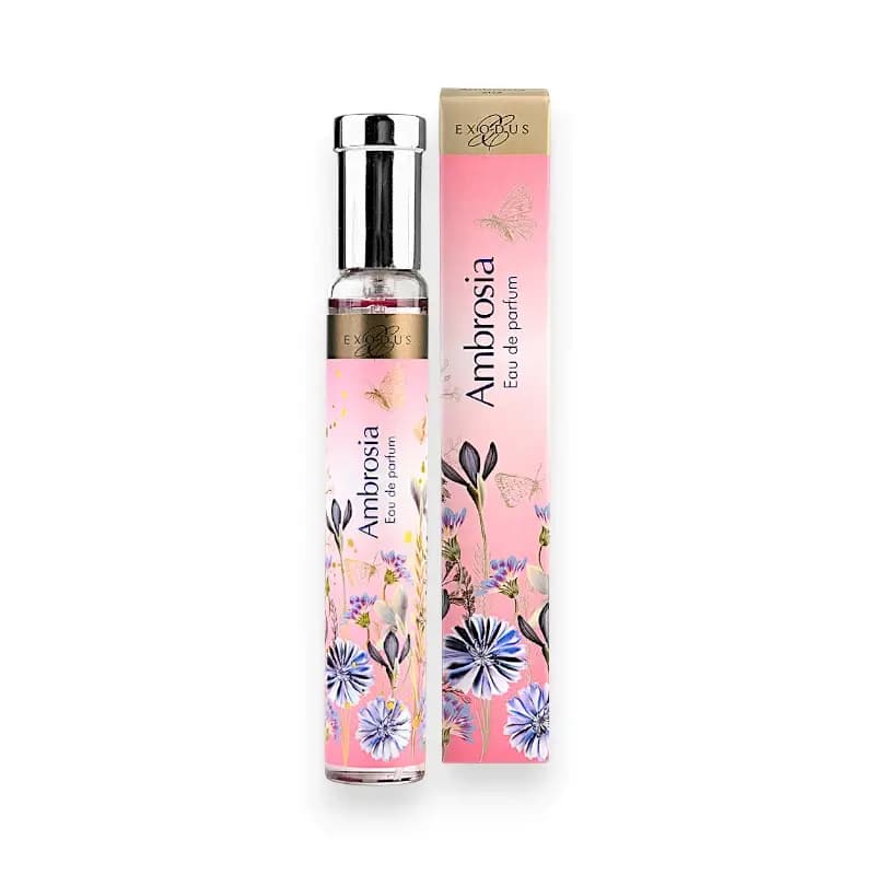 عطر ادکلن جیبی اگزودوس مدل آمبروزیا زنانه (مشابه جورجیو آرمانی مای وی) – ۳۰ میلی‌لیتر