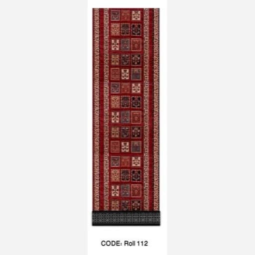 فرشینه باشگاه راهرویی و کناره طرح پشتی کد Roll 112(پس کرایه)