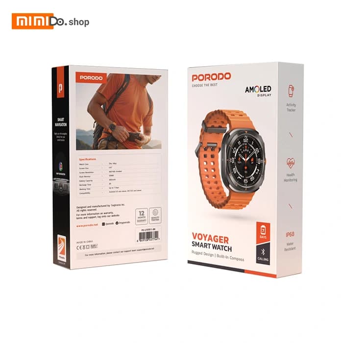ساعت هوشمند پرودو Porodo Voyager PDLFST011 — تصویر ۶