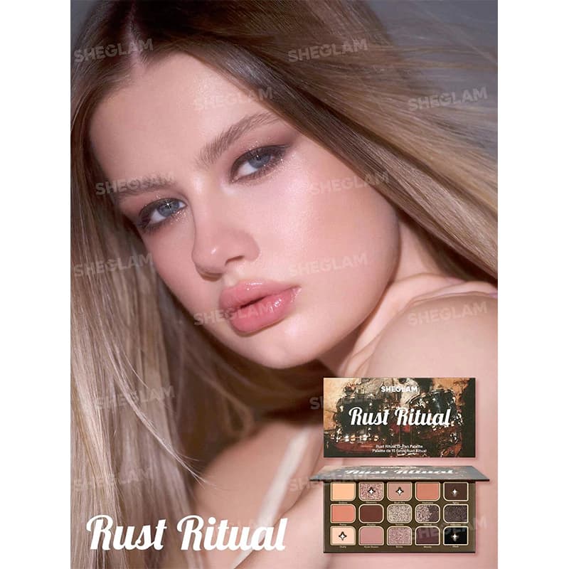پالت سایه 15 رنگ شیگلم مدل RUST RITUAL — تصویر ۶