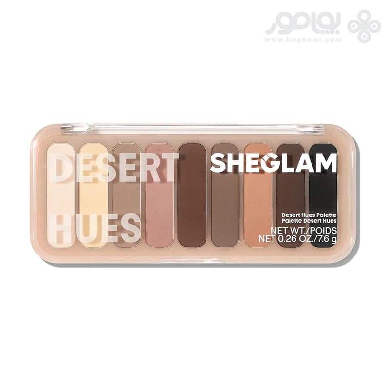 پالت سایه 9 رنگ شیگلم مدل DESERT HUES