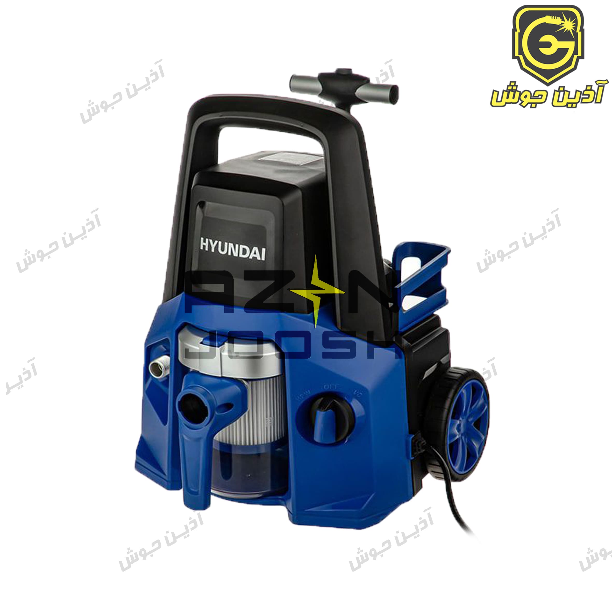 کارواش چهار کاره 130 بار 1500 وات هیوندای HYUNDAI مدل HP1513 — تصویر ۲