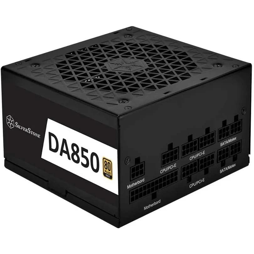 منبع تغذیه کامپیوتر سیلوراستون مدل DA850 80 Plus Gold توان 850 وات — تصویر ۷