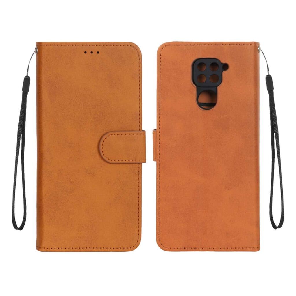 کیف موبایل مگنتی Xiaomi Redmi Note 9 / Redmi 10X 5G / Redmi 10X Pro 5G – عسلی — تصویر ۲
