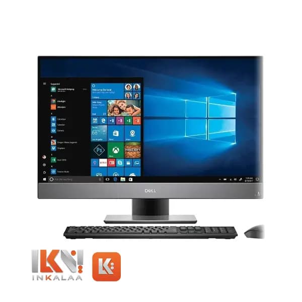 آل این وان استوک Dell OptiPlex 7780 i7-10700 نسل 10 رم 8GB هارد SSD 256GB — تصویر ۵