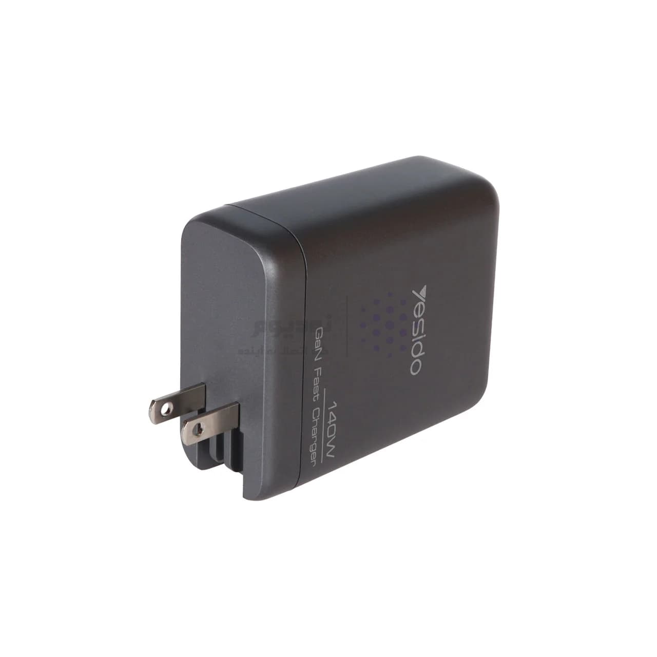 شارژر دیواری PD و فست چهار پورت 140 وات Yesido مدل YC143 – مشکی (گارانتی شش ماه تعویض نیکان همراه) مجهز به فناوری GAN — تصویر ۵