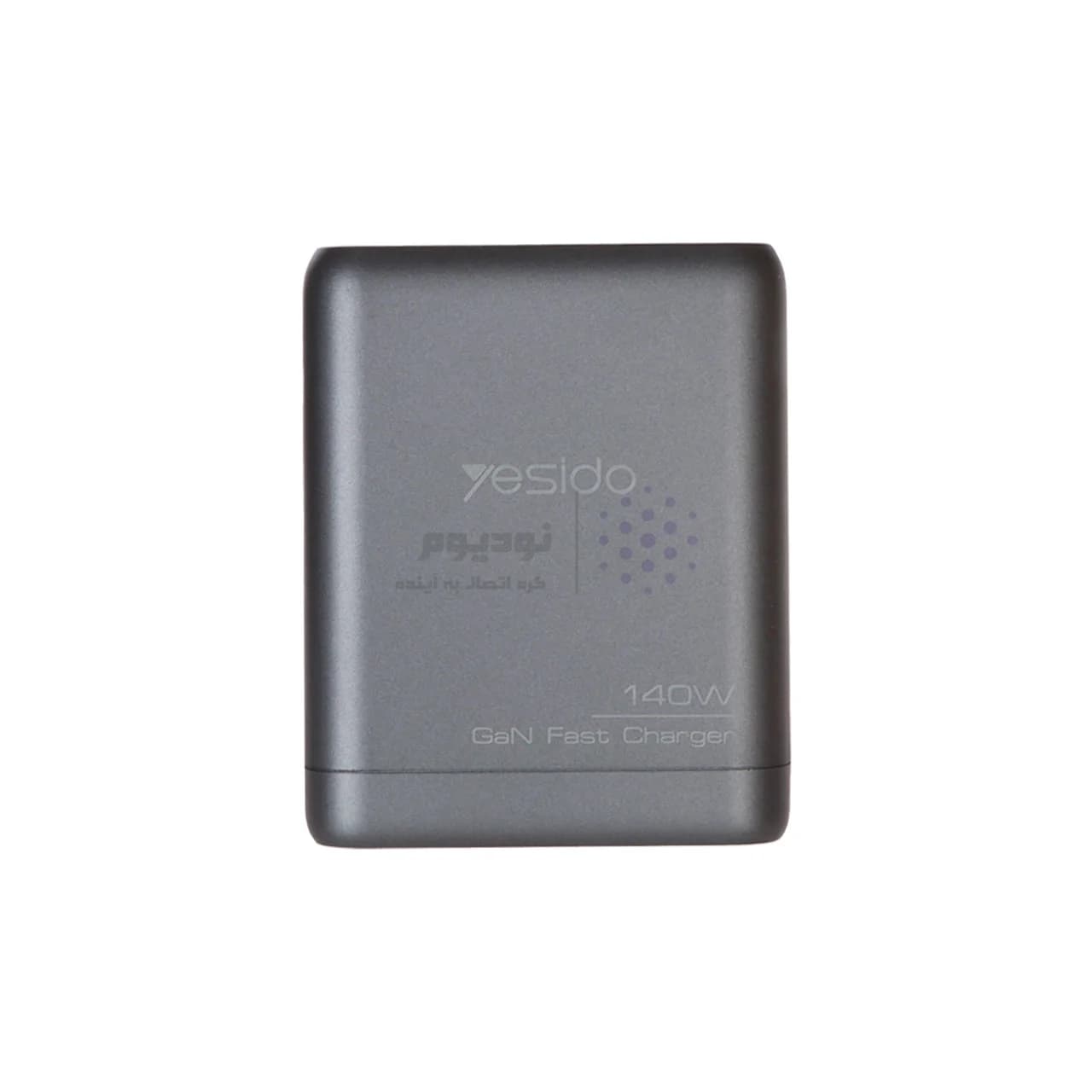 شارژر دیواری PD و فست چهار پورت 140 وات Yesido مدل YC143 – مشکی (گارانتی شش ماه تعویض نیکان همراه) مجهز به فناوری GAN — تصویر ۲