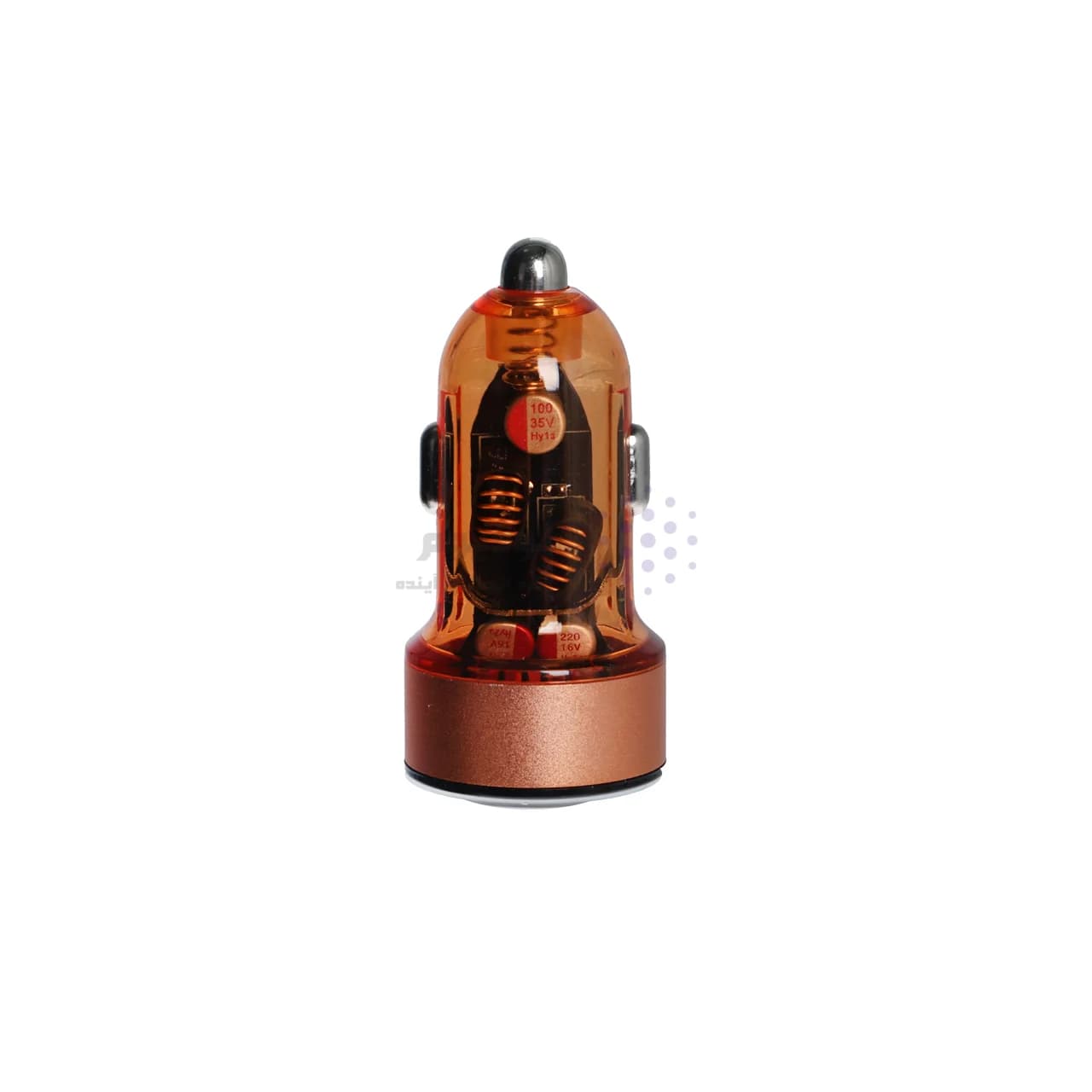 شارژر فندکی PD و فست دو پورت Fast مدل WKN-102 55W – نارنجی – ASP (گارانتی شش ماهه آروین) — تصویر ۲