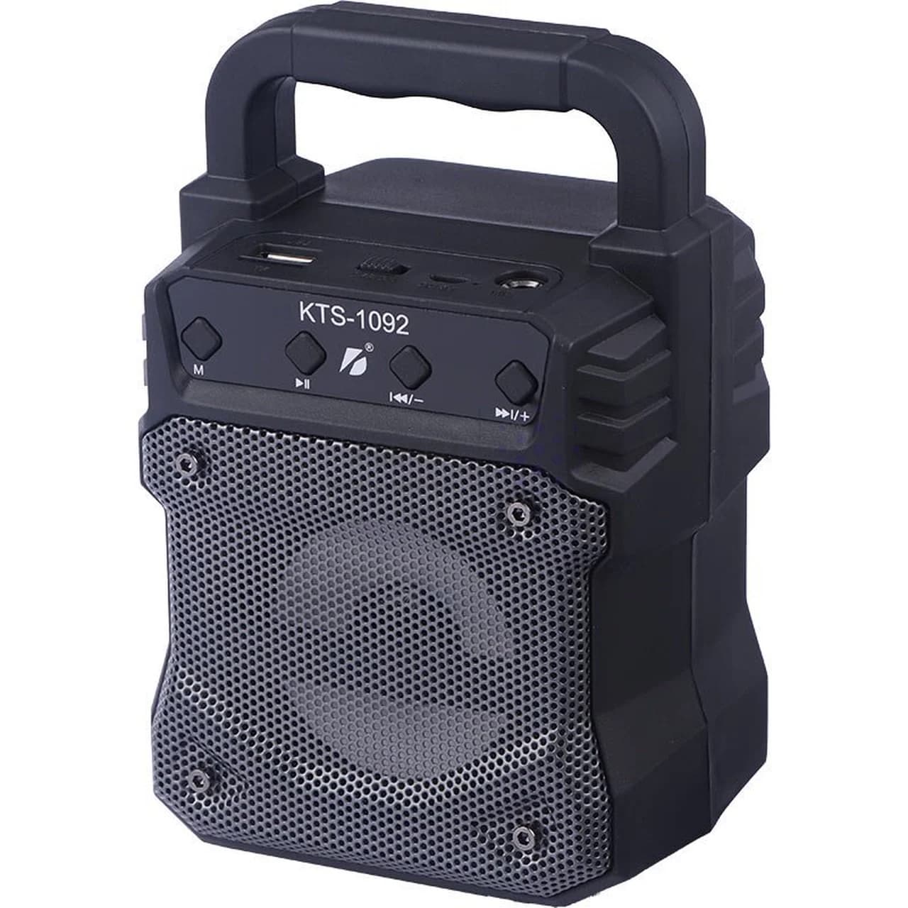 اسپیکر بی سیم BIG SOUND مدل KTS-1092 – مشکی خاکستری – TCO — تصویر ۶