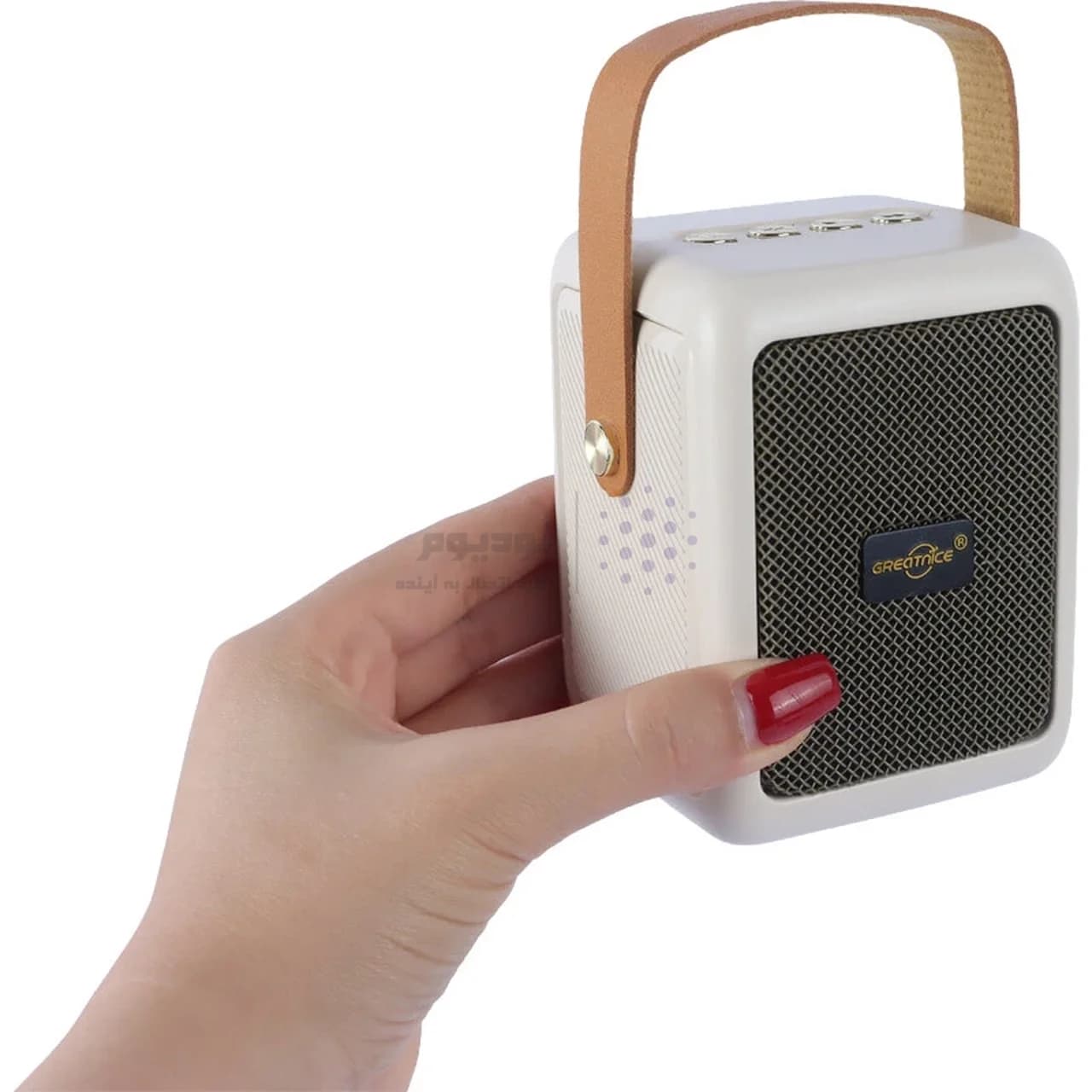 اسپیکر بی سیم GreatNice مدل GTS-2201 – بژ – TCO — تصویر ۵