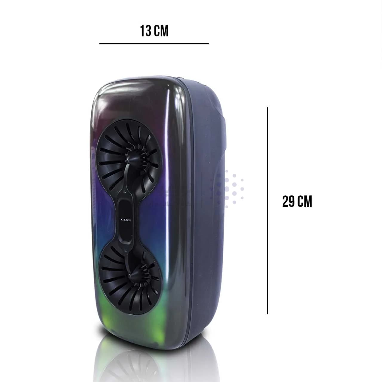 اسپیکر بی سیم BIG SOUND مدل KTX-1476 – مشکی – TCO — تصویر ۵