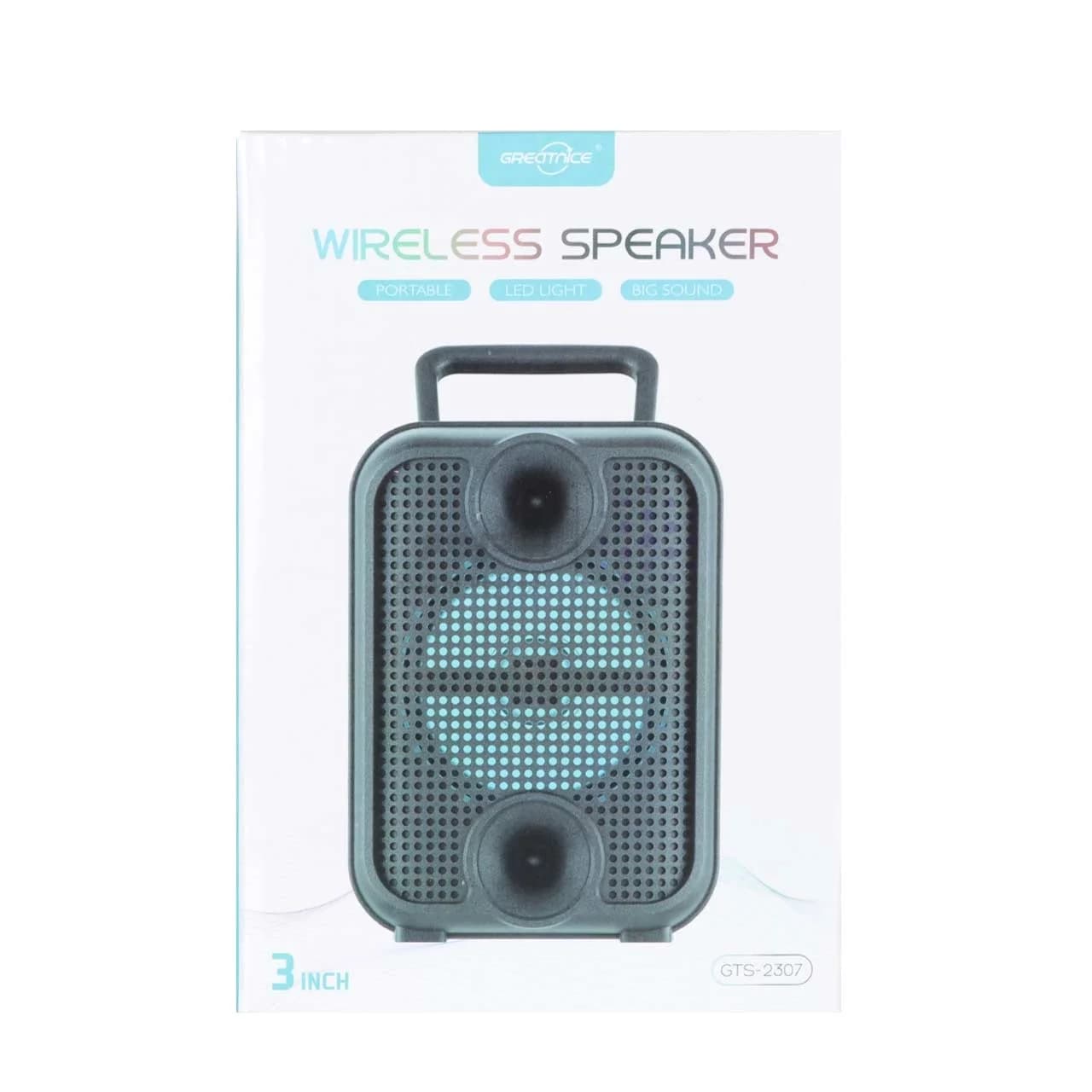 اسپیکر بی سیم Greatnice مدل GTS-2307 – مشکی – TCO — تصویر ۶