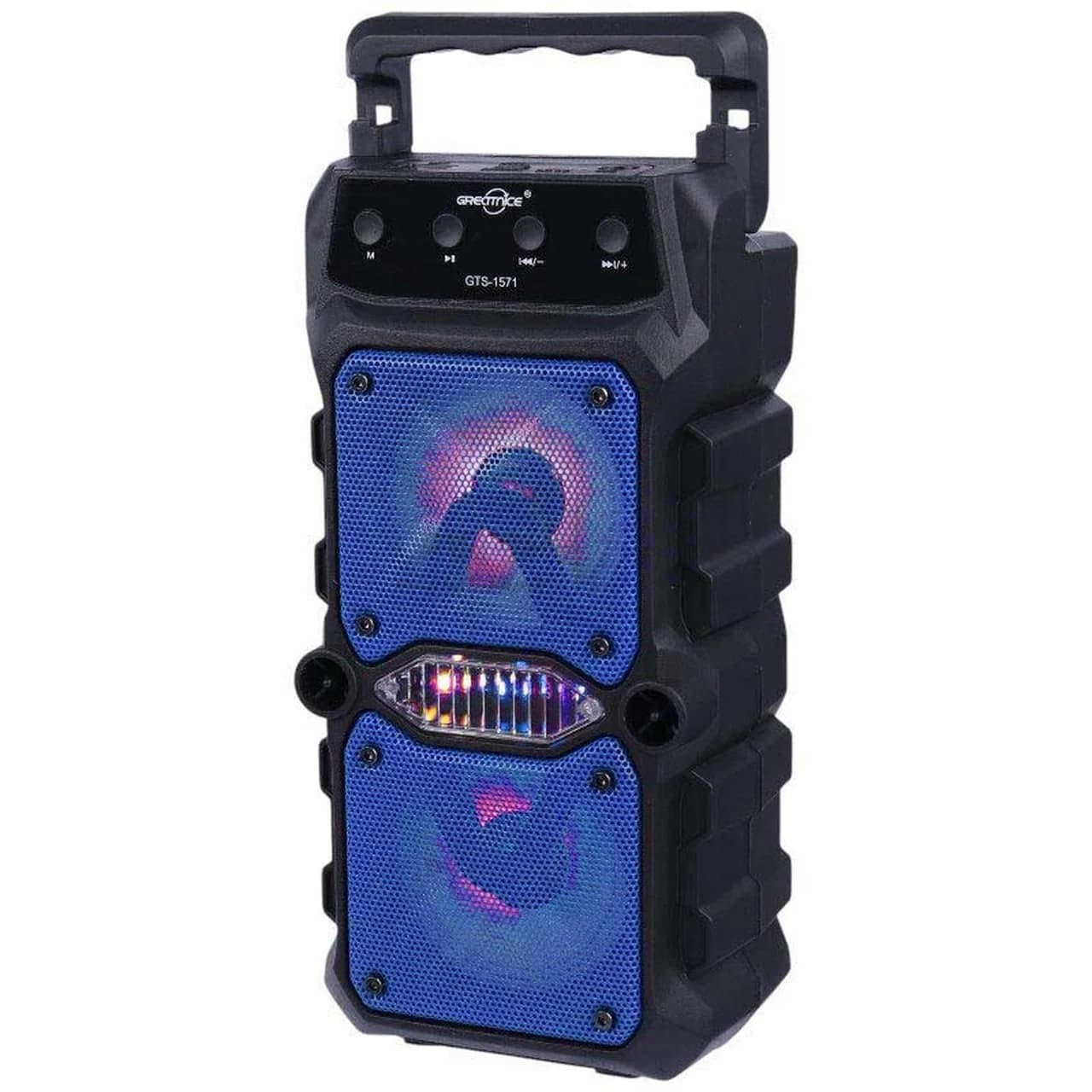 اسپیکر بی سیم GreatNice مدل GTS-1571 – مشکی آبی – TCO — تصویر ۴