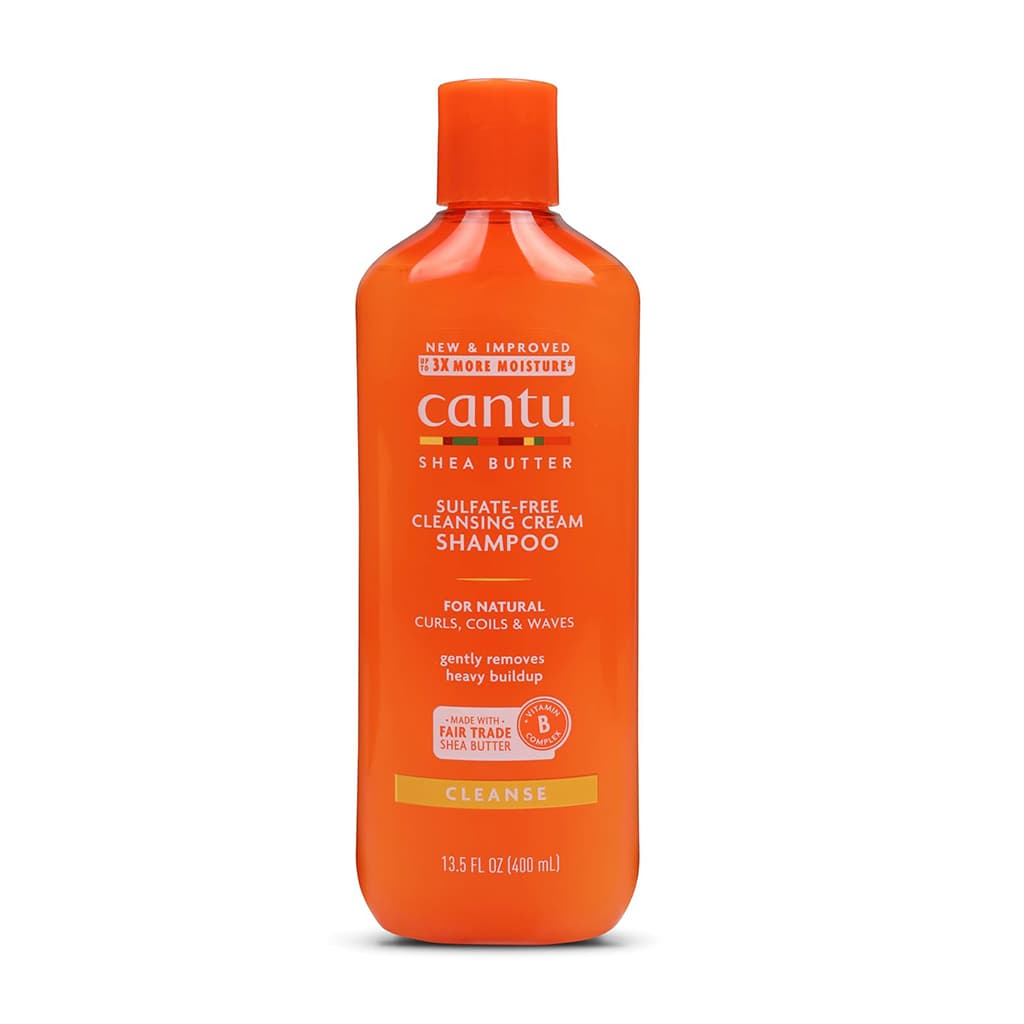 شامپو کرمی کنتو شی باتر فاقد سولفات Cantu Cleansing Cream Shampoo