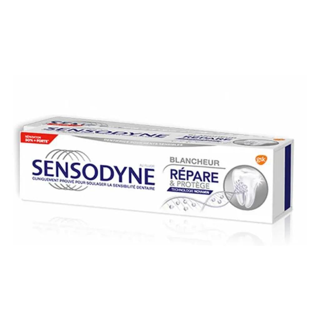 خمیر دندان سنسوداین مدل سفید کننده بلانچر Sensodyne Repair & Protect Blancheur