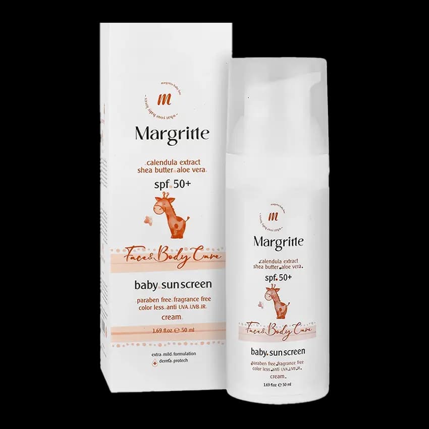 کرم ضد آفتاب کودک SPF50 مارگریت — تصویر ۳
