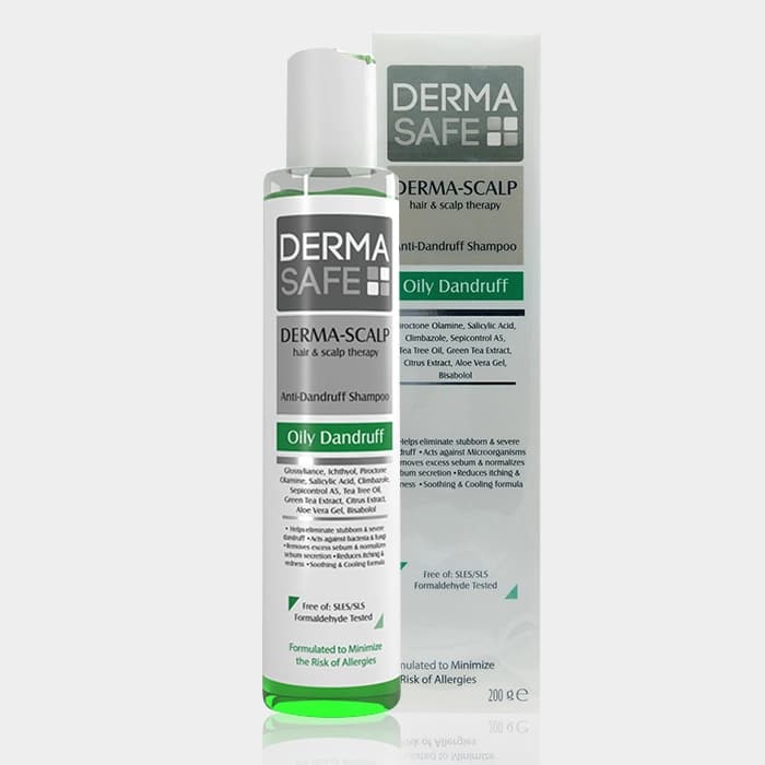 شامپو ضد شوره درما اسکالپ درماسیف Derma Safe Derma-Scalp Anti Dandruff Shampoo 200g — تصویر ۲