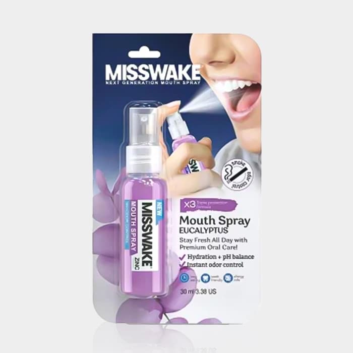 اسپری خوشبو کننده دهان اکالیپتوس میسویک Misswake Eucalyptus Mouth Spray 30ml