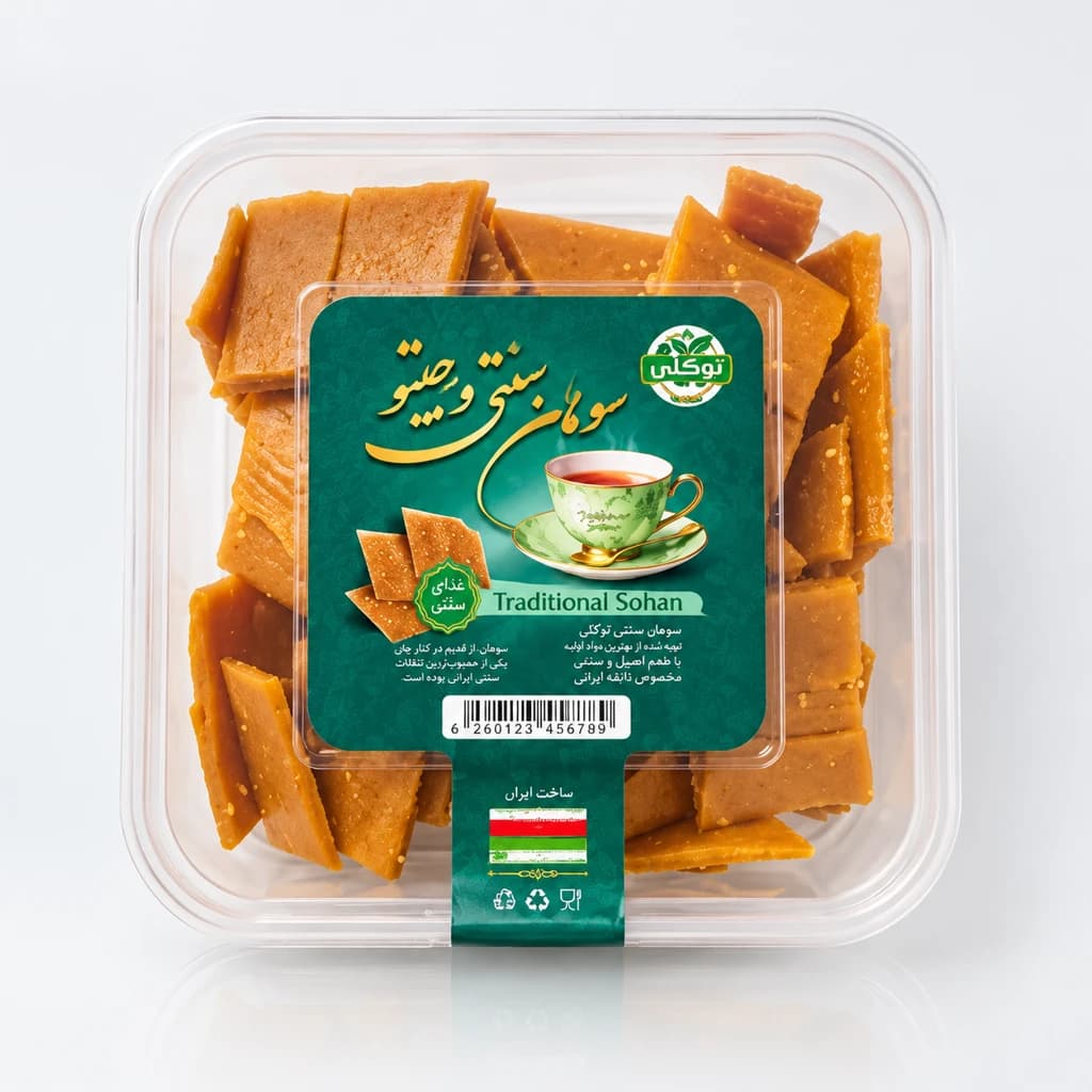 سوهان سنتی وگان وجیتو 300 گرم