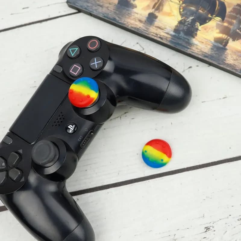 روکش آنالوگ دسته PS4 / Xbox پک دو عددی – رنگی — تصویر ۴