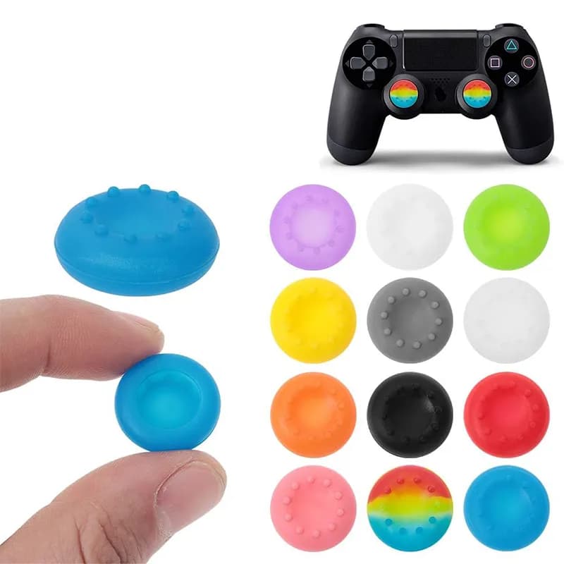 روکش آنالوگ دسته PS4 / Xbox پک دو عددی – مشکی — تصویر ۲
