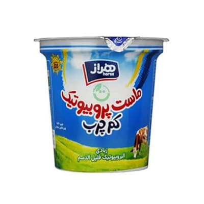 ماست پربیوتیک کم چرب هراز 750 گرم