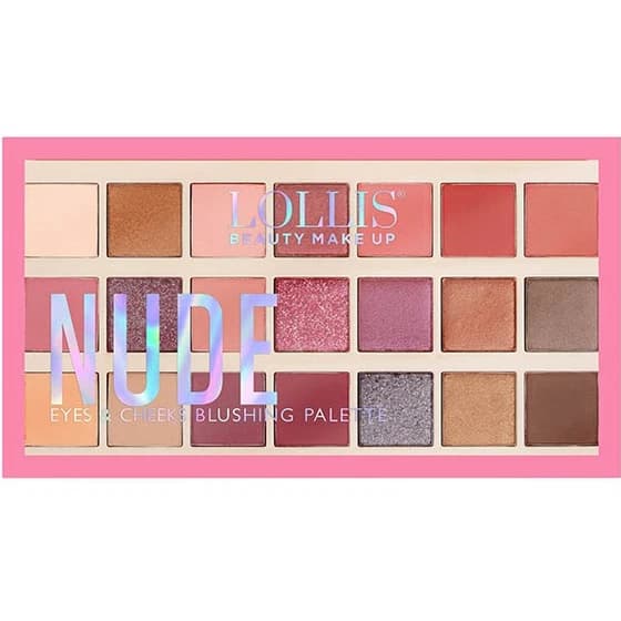 پالت سایه 21 رنگ لولیس مدل Nude