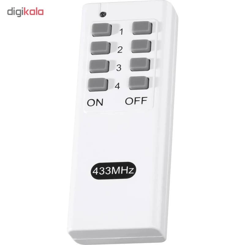 پریز ریموت دار مدل ASA بسته 3 عددی کدK24058 — تصویر ۲