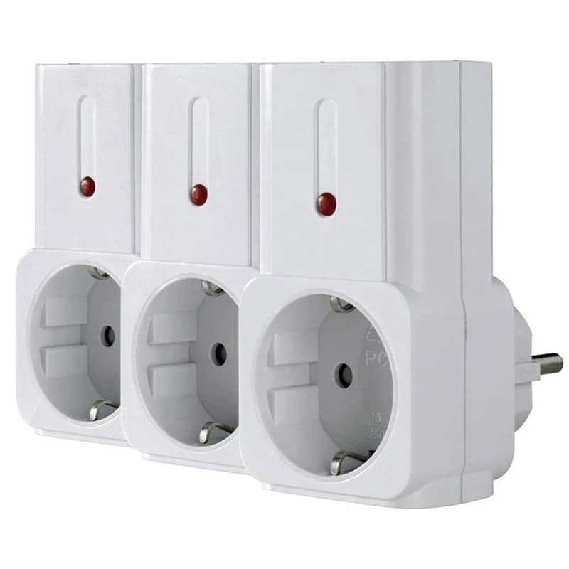 پریز ریموت دار مدل ASA بسته 3 عددی کدK24058