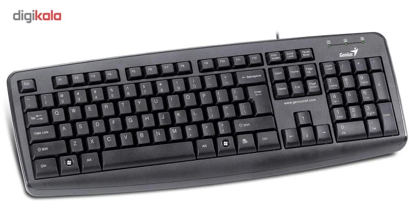 کیبورد جنیوس مدل KB-110X کدK24056 — تصویر ۲