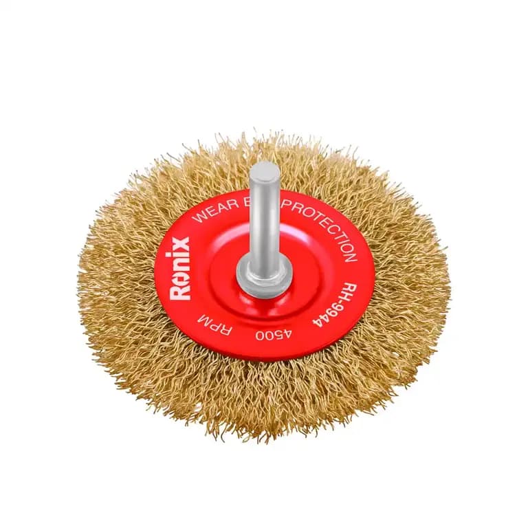 فرچه سیمی تخت شفت دار ۷۵ میلی متری رونیکس مدل RONIX RH-9944