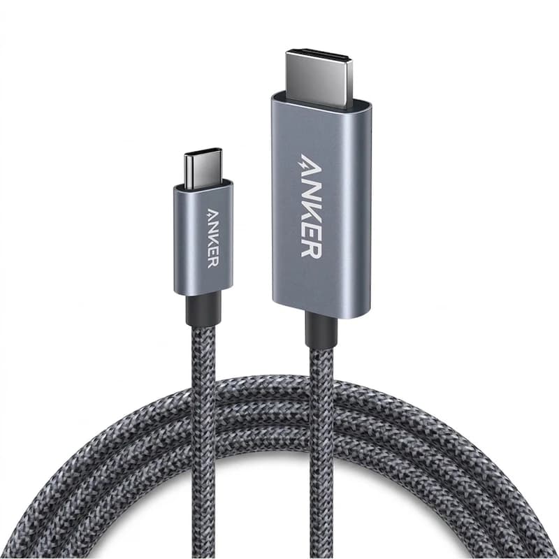 کابل تبدیل USB-C به HDMI انکر مدل A87E0 با طول 1.8 متر — تصویر ۱۰