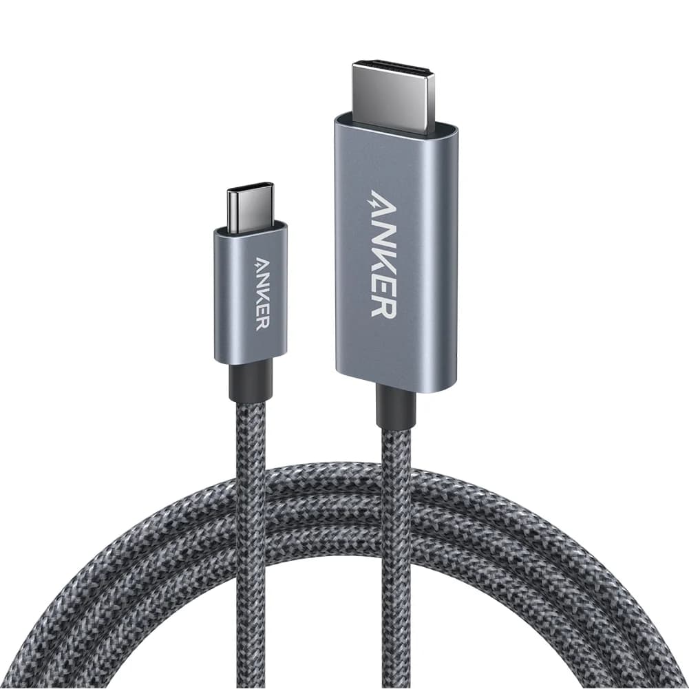 کابل تبدیل USB-C به HDMI انکر مدل A87E0 با طول 1.8 متر — تصویر ۴