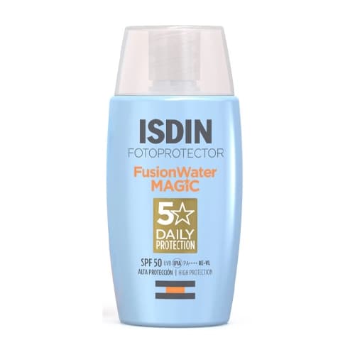 ضد آفتاب ایزدین بی رنگ فیوژن واتر مجیک SPF50