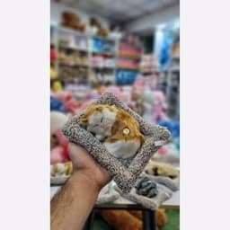 عروسک گربه بالشتی موزیکال داشبوردی — تصویر ۳