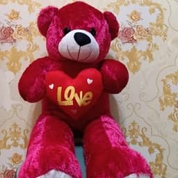 عروسک خرس شاسخین لاو love ( ارتفاع حدود 80 ) — تصویر ۲