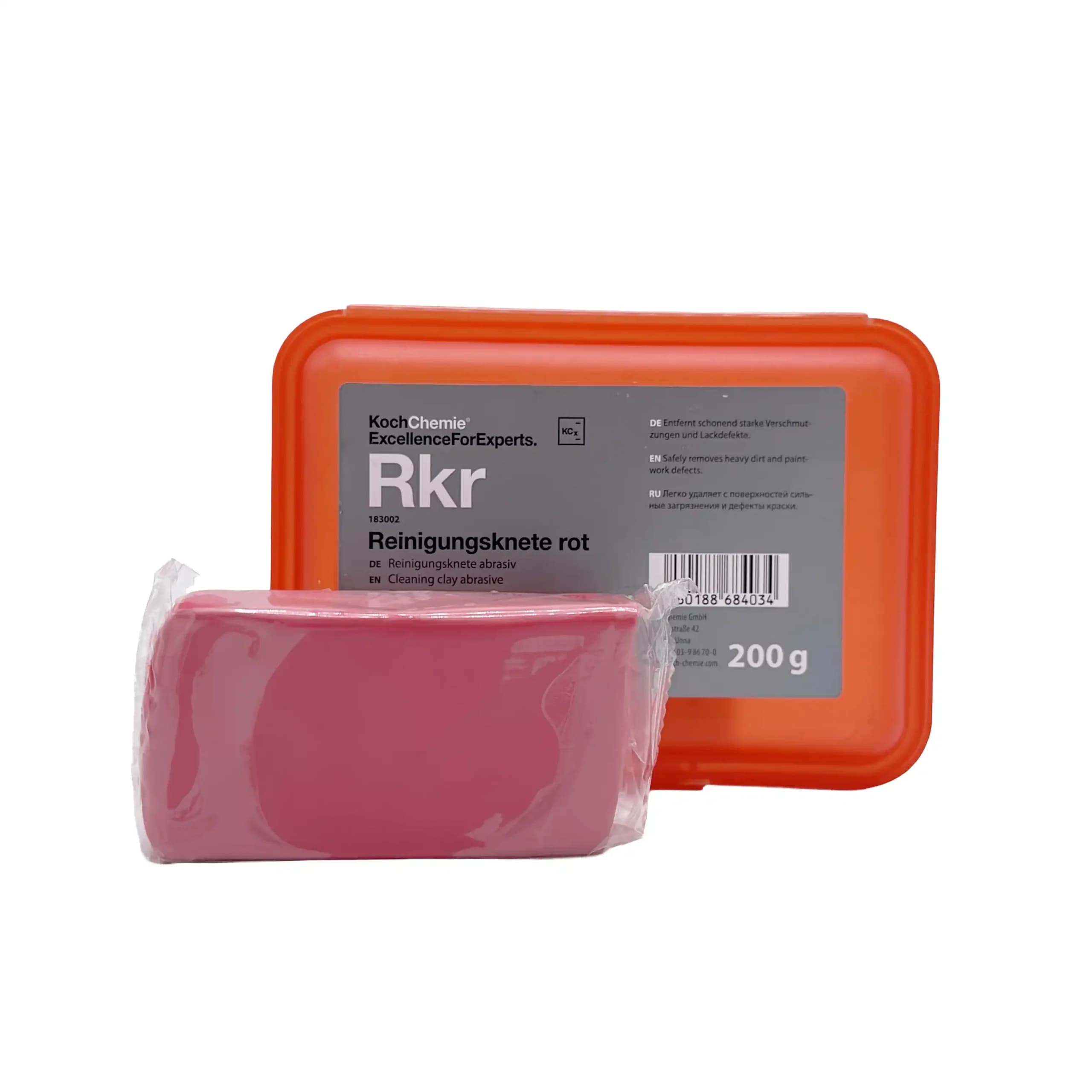 خمیر کلی زبر 200 گرمی کوکمی مدل Koch Chemie Clay Bar Rkr — تصویر ۲