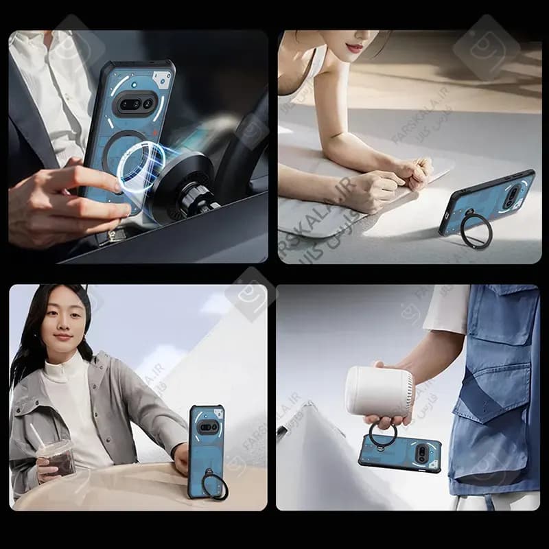قاب XUNDD Beatle Rotating 360 Magnetic ناتینگ فون 3A — تصویر ۳