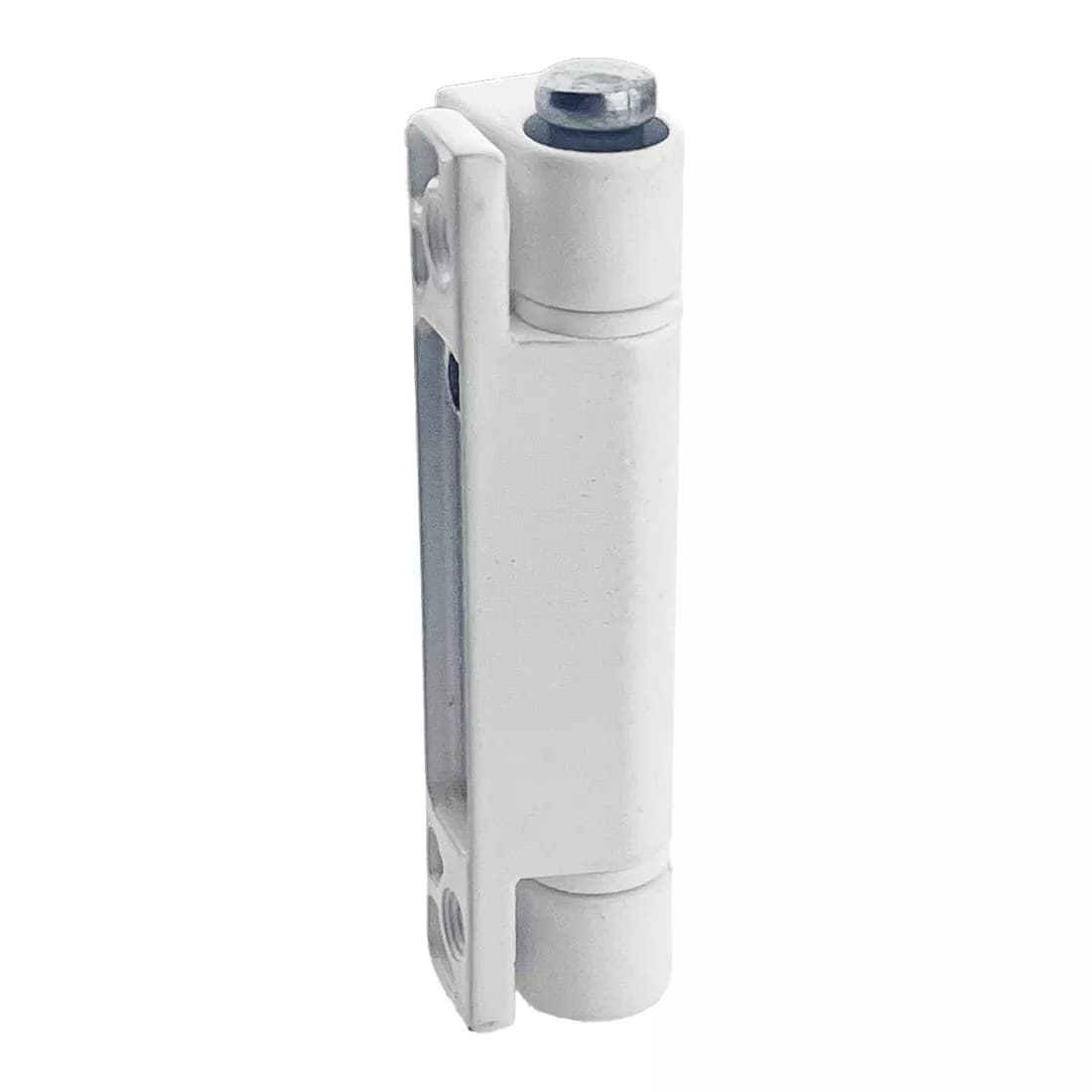 لولای ۷۵ میلی‌متری بی‌لبه پنجره UPVC سفید زاماک — تصویر ۵